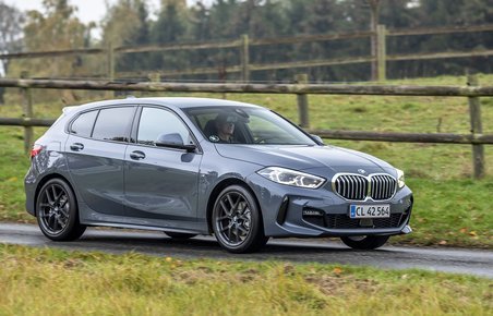 BMW 1-serie set forfra
