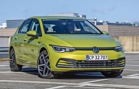 VW Golf set forfra