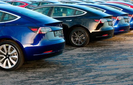 Tesla Model 3 blev den mest solgte (indregistrerede) model i marts.