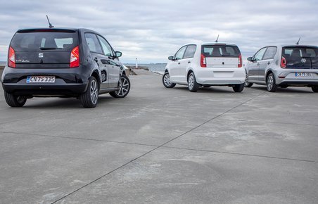 Seat Mii Electric, Skoda Citigo iV og VW e-Up kom i februar, men er nu totalt udsolgt.