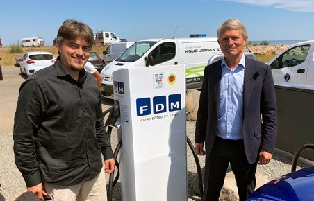 FDMs ladenetværk på Bornholm blev indviet 24. juni.