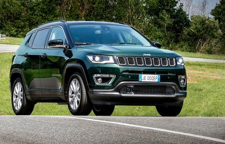 Jeep Compass i den opdaterede 2020-udgave.