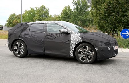 Kias kommende elbil, indtil videre kendt som Imagine. Foto: Automedia