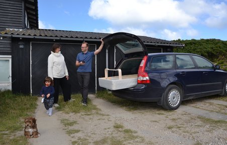 Det skal du huske med stor last i lille bil