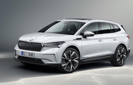 Skoda Enyaq set forfra