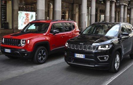 Jeep Compass og Jeep Renegade