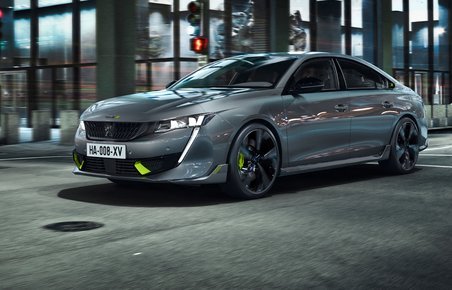 Peugeot 508 i den ekstra sportslige udgave med 360 hk.