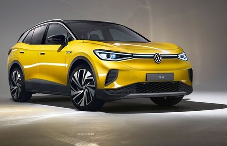 VW ID.4 er en mellemstor crossover - helt elektrisk. Den er klar i Danmark til nytår.