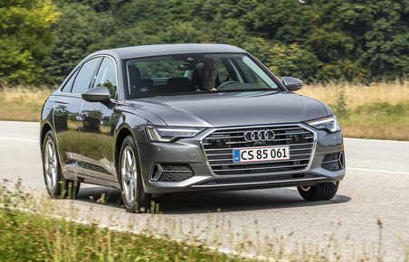 Audi A6 forfra