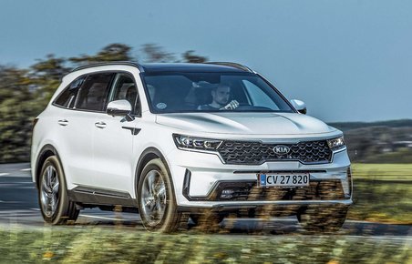Kia Sorento set forfra