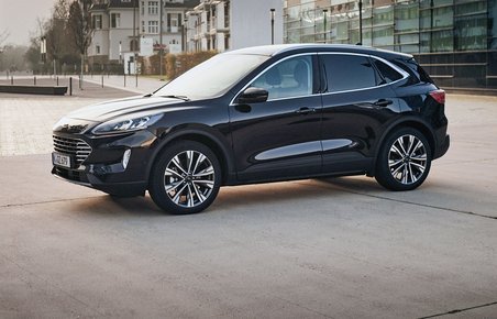 Ford Kuga kommer i første kvartal som 'almindelig' hybrid.