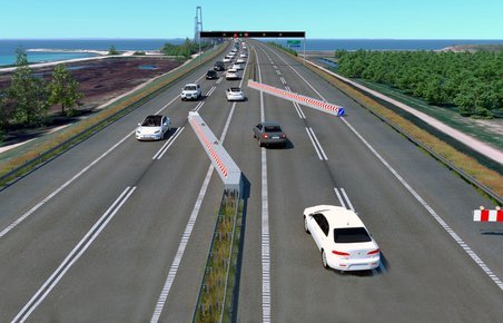 Storebæltsbroen får snart mobile autoværn, så trafikken hurtigt kan flyttes fra den ene side til den anden.