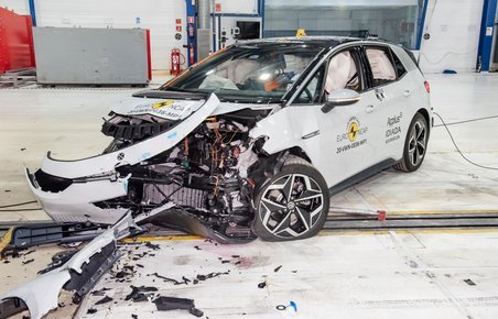 Crashtest af VW ID.3