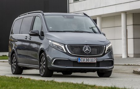 Mercedes-Benz EQV set forfra