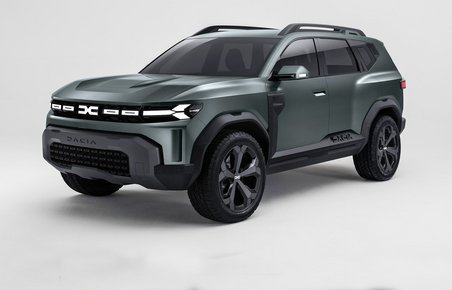 Dacia Bigster er en koncept-forløber for en mellemstor SUV.