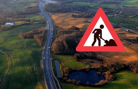 Fynske Motorvej bliver byggeplads de næste to år.