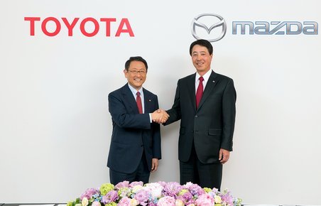 Toyota og Mazda indgår tæt samarbejde, der også omfatter ejerskab af hinanden.