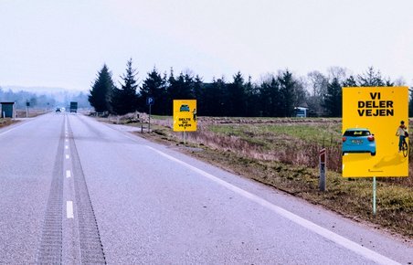 Stop kampen om pladsen på landevejene