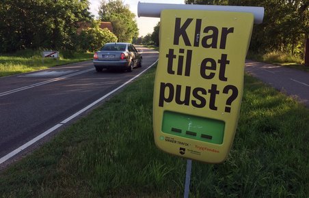 Spirituskørsel er et faldende problem på danske veje.