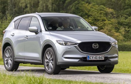 Mazda CX-5 set forfra