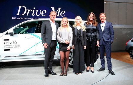 Volvo Cars adm. dir. med den første 'selvkørende familie'.