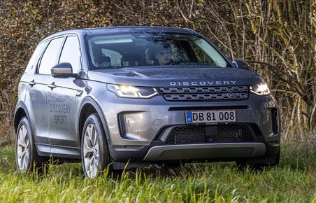Land Rover Discovery Sport set forfra
