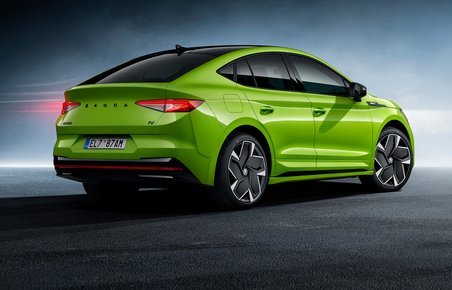 Skoda Enyaq Coupé har et helt anderledes bagparti end den almindelige Enyaq.