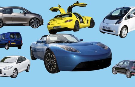 Her er syv bud på biler, som kan komme med i elbilernes "Hall of Fame"