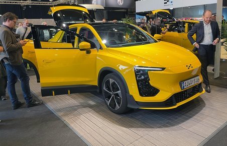 Aiways U6 ved europapremieren i København.