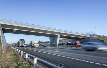 Trafik på motorvej