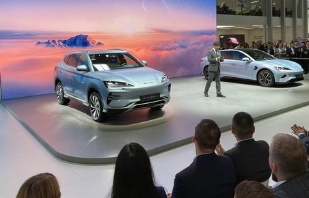 BYD's stand på IAA-messen