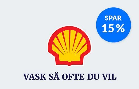Shell bilvask på abonnement