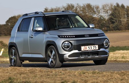 Hyundai Inster set forfra