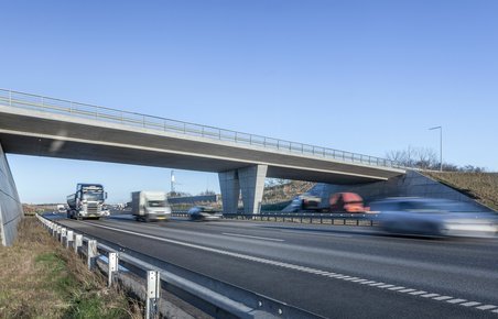 Trafik på motorvej
