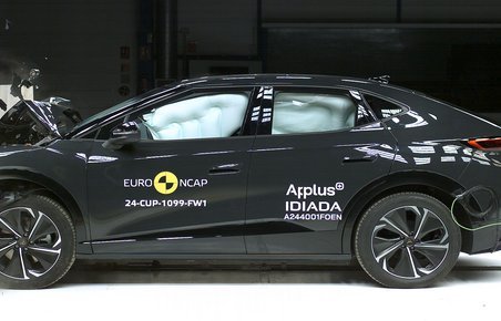 Crashtest af Cupra Tavascan