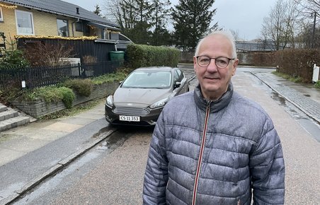 Motoren blev ødelagt, mens bilen holdt stille