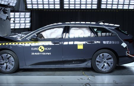 Crashtest af Audi A6