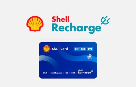 fdm/shell card med shell logo og shell recharge logo