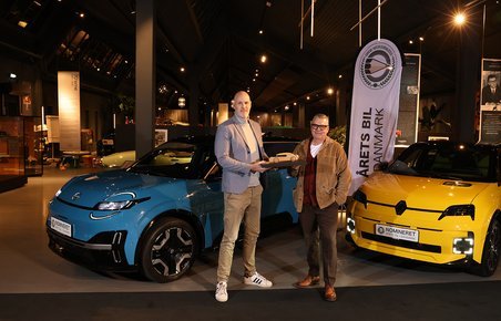 Her er vinderen af Årets Bil i Danmark 2026