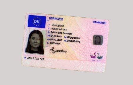 Nyt kørekort indført 1. september 2017.