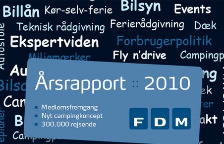 FDMs årsrapport fra 2010 er offentliggjort