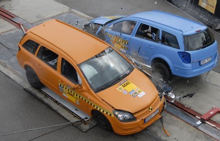 ADAC test, airbags, bremser