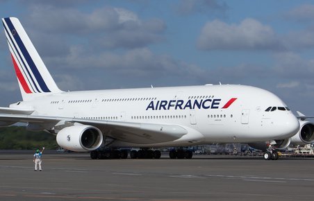 Denne A380 letter ikke fra 5.-8. august, hvis Air France-piloterne strejker