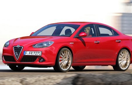 Alfa Romeos kommende topmodel, indtil videre kendt som Giulia. Computerillustration: Carparazzi