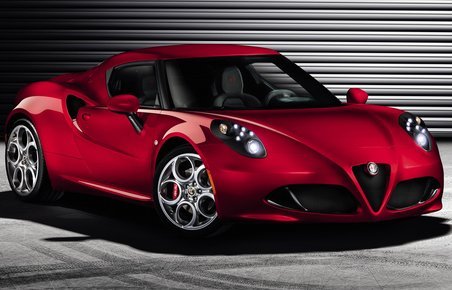 Alfa Romeo 4C i produktionsudgaven.