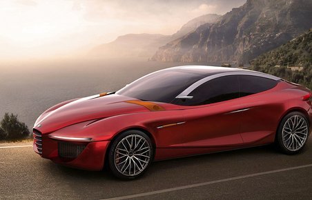 Gloria er skabt af European Design Institute, men i samarbejde med Alfa Romeo Style.