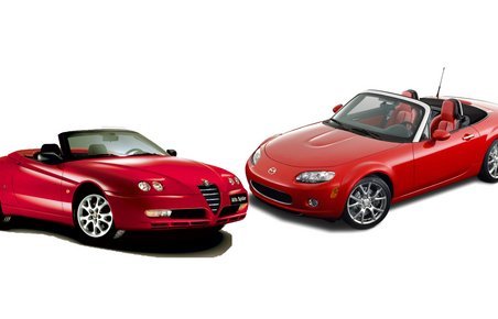 Mazda MX-5 og Alfa Romeo Spider får i 2015 en delvis fælles afløser.