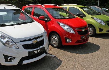 Lovindgrebet har ikke ramt billigbiler som Chevrolet Spark, men Spark er i marts røget ned på en 17. plads.