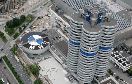 BMWs hovedkvarter i München.