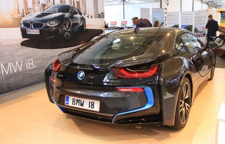 BMW i8 havde dansk premiere i Øksnehallen 27. august.